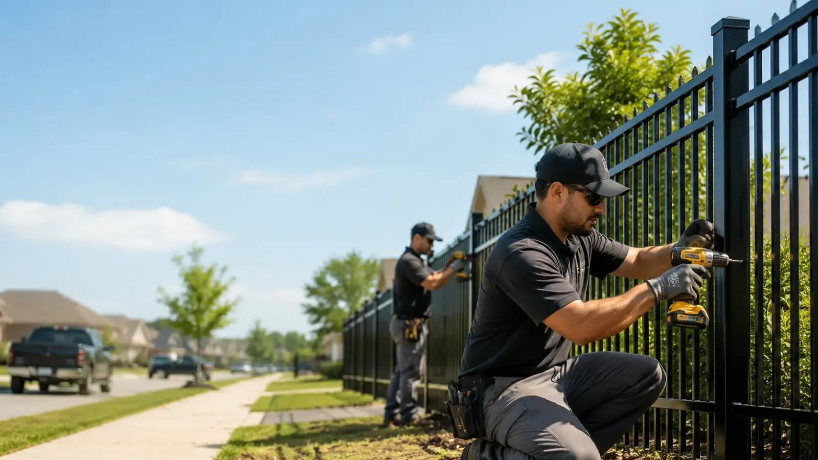 Metal Fence Installation in Charlottesville, VA